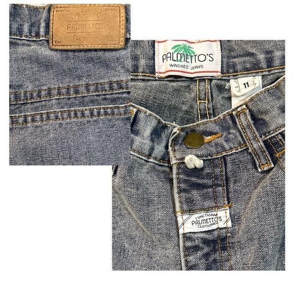 Palmetto’s VINTAGE Women’s Straight High-Rise Washed Jeans - Size 11 - Picture 3 of 3